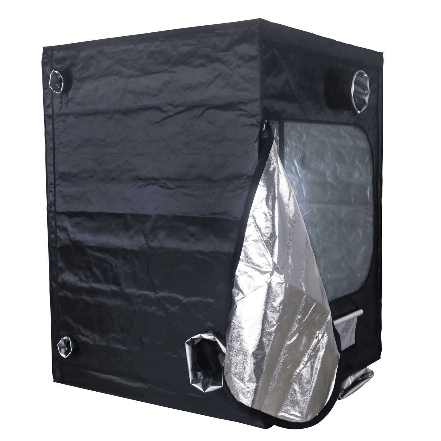 BudBox Pro XL Plus Silver 150x150x200cm grow tent with strong frame, metal corners, and high PAR reflectivity for optimal plant growth.