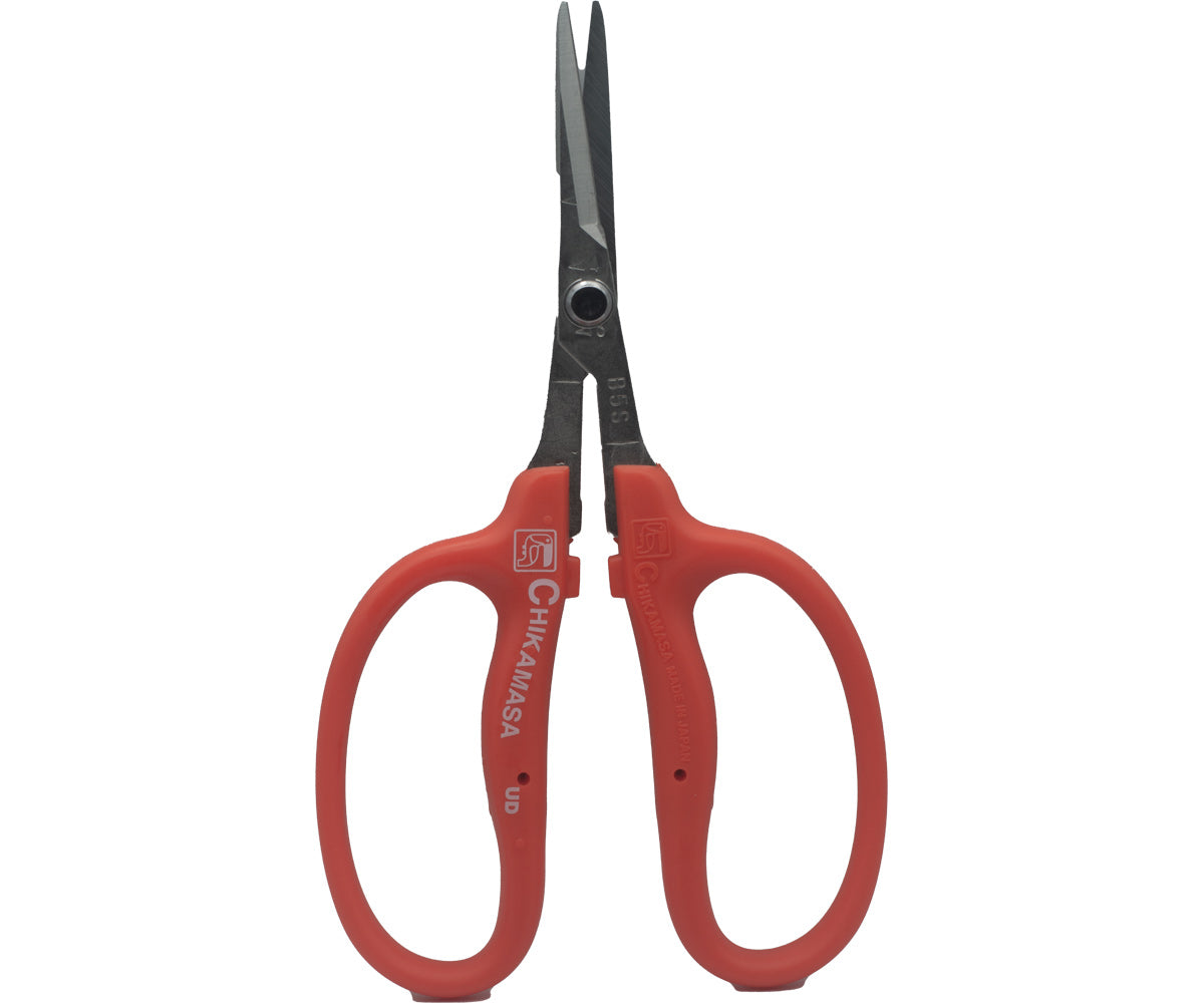 Chikamasa B500SLF Scissors Slanted Blade Fluorine/SS/EL product image 1
