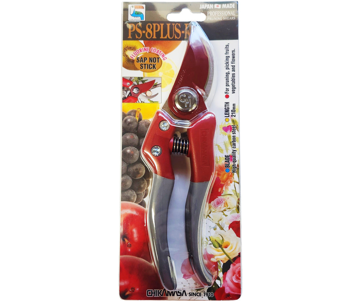 Chikamasa PS-8PLUS-R Handheld Pruners Fluorine/CS/EL product image 1