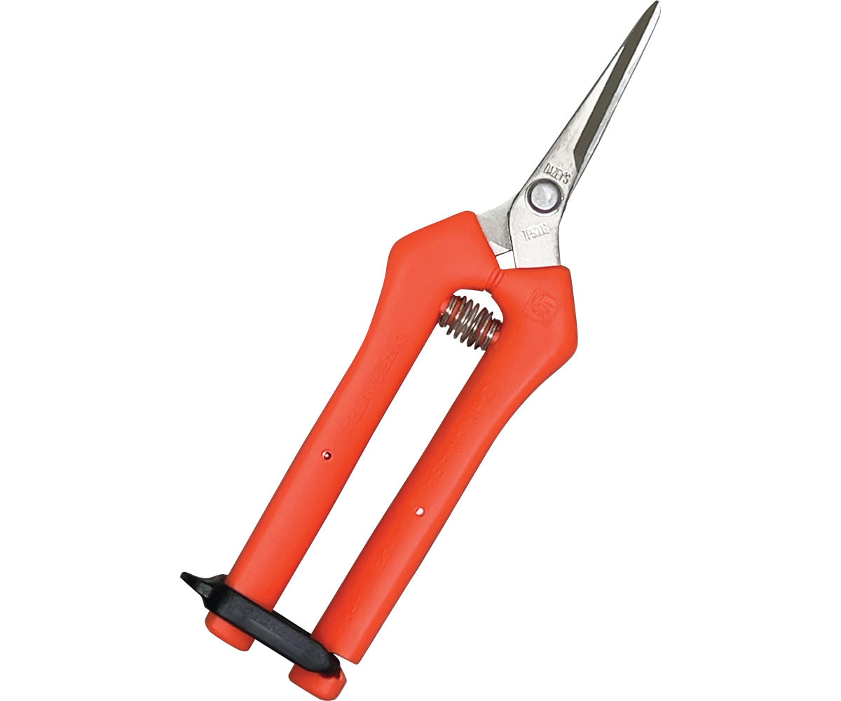 Chikamasa TP-500S Spring-loaded Straight Blade Stainless Steel Pruners product image 1