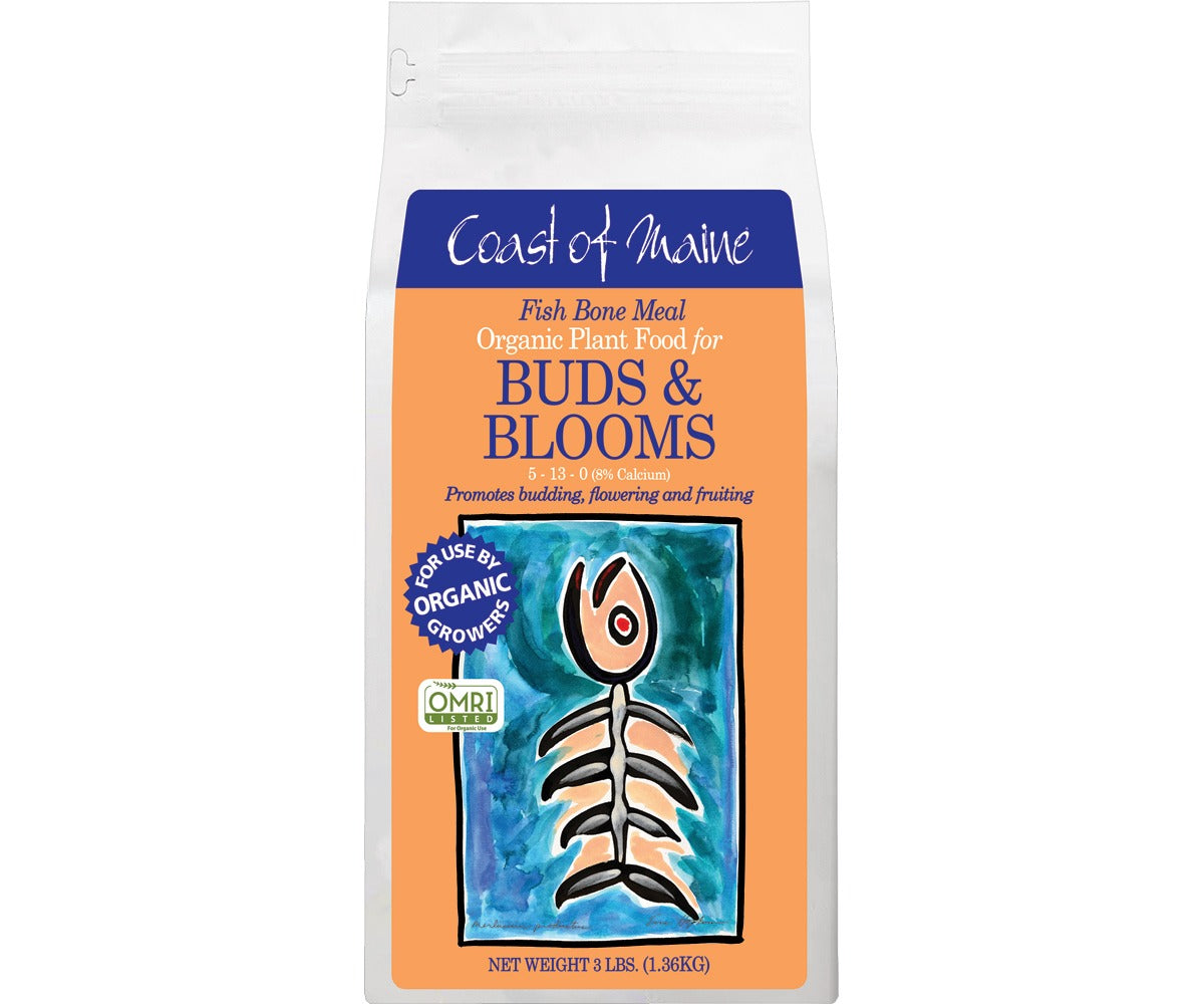 Coast of Maine Fish Bone Meal Organic Plant Food 5-13-0 3 lbs product image 1