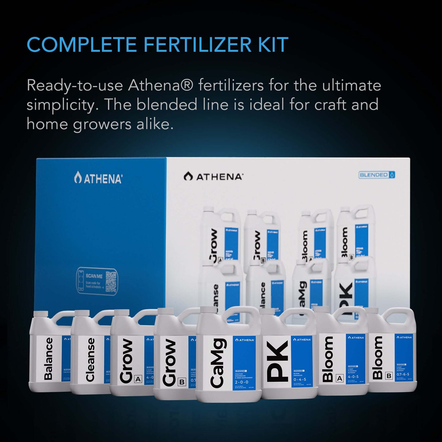 AC Infinity Cultivator Kit, Complete 2-Plant Grow Tent System with Dynamic Learning AI Control and Athena® Blended Starter Kit. WiFi-Integrated Ventilation, Circulation, Full-Spectrum EVO Lights and Refillable Filter