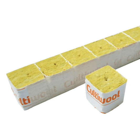 Cultiwool 1.5" x 1.5" x 1.5" Cubes of Cultilene Rockwool without product image 1