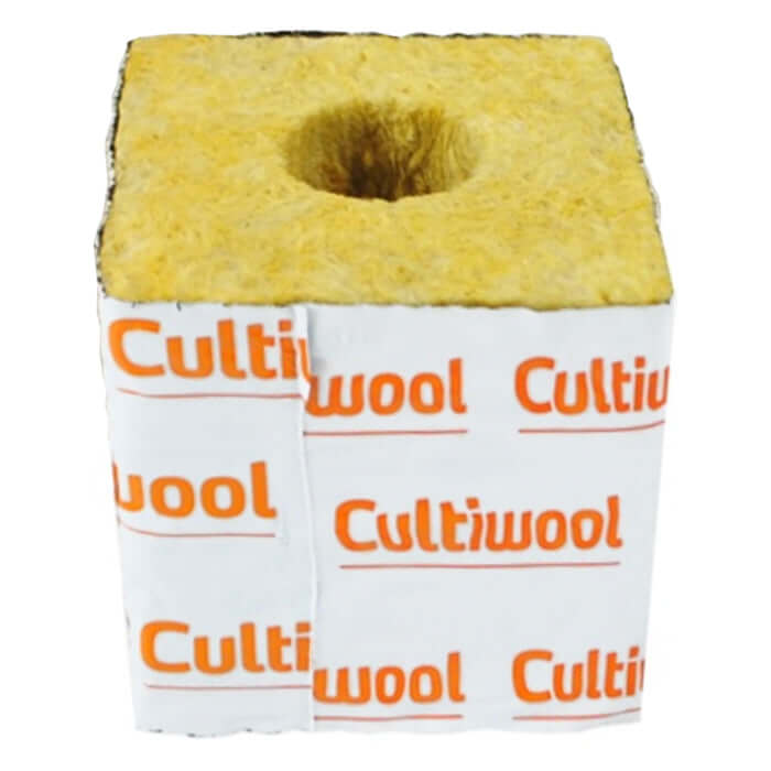 Cultiwool 3" x 3" x 3" Blocks of Cultilene Rockwool - Case of 400 product image 1