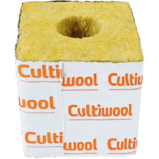 Cultiwool 3" x 3" x 3" Blocks of Cultilene Rockwool - Case of 400 CUL333 Planting & Watering 816731012041