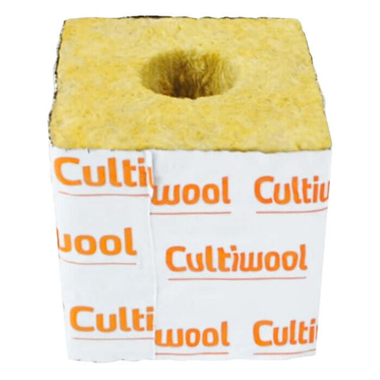 Cultiwool 4" x 4" x 4" Blocks of Cultilene Rockwool - Case of 144 product image 1