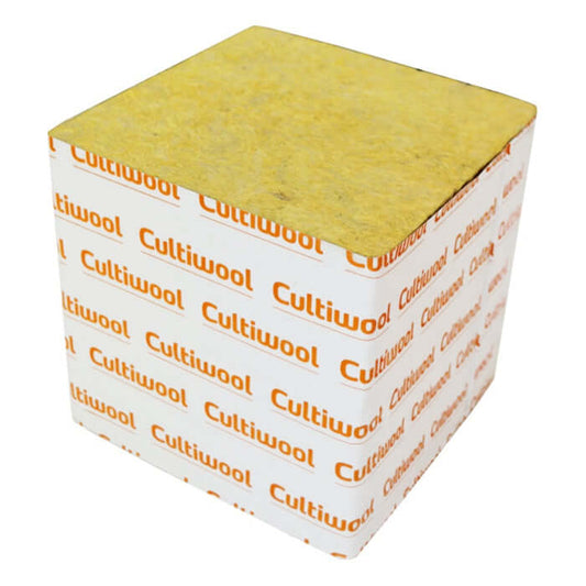 Cultiwool 8" x 8" x 8" Blocks of Cultilene Rockwool - Case of 18 product image 1
