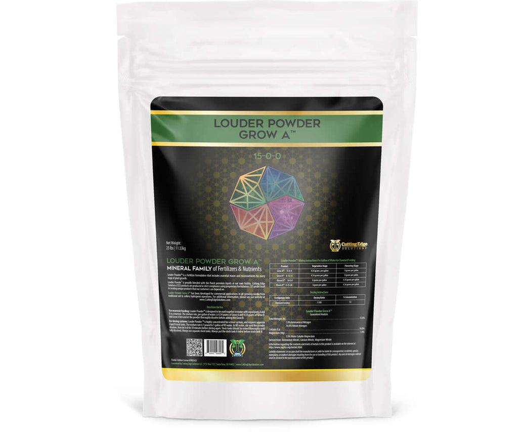 Cutting Edge Solutions Louder Powder Grow A (15-0-0) 25 lb Bag product image 1