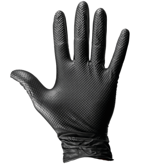 Dirt Defense 6mil Diamond Grip Nitrile Gloves Large 100 Pack 671162 Harvest & Extraction 816731017497