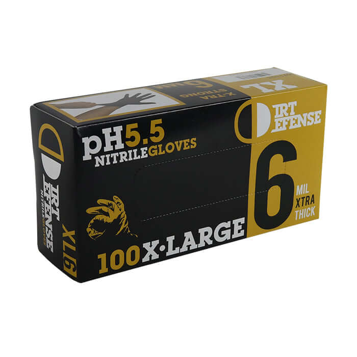 Dirt Defense 6mil Diamond Grip Nitrile Gloves XL 100 Pack product image 2