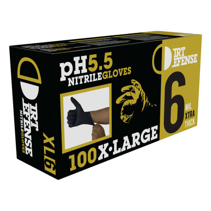 Dirt Defense 6mil Nitrile Gloves XL 100 Pack product image 2