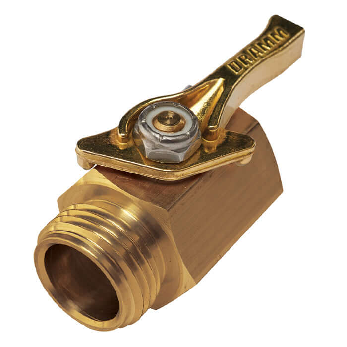 DRAMM Heavy-Duty Brass Shut-Off Valve product image 1