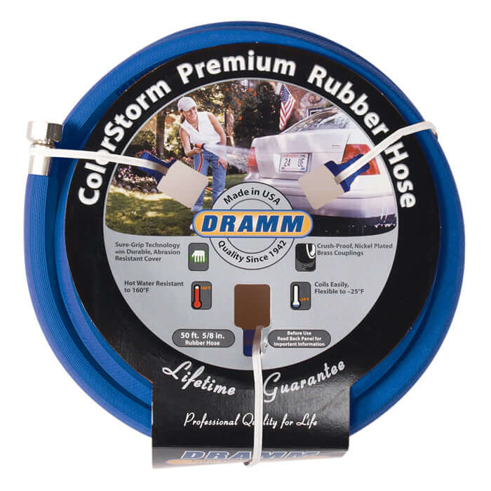 DRAMM Hose 5/8" x 50ft Blue Planting & Watering product image 1
