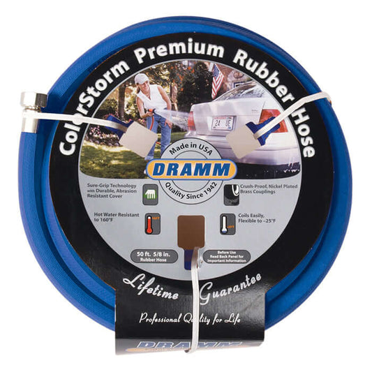 DRAMM Hose 5/8" x 50ft Blue Planting & Watering product image 1