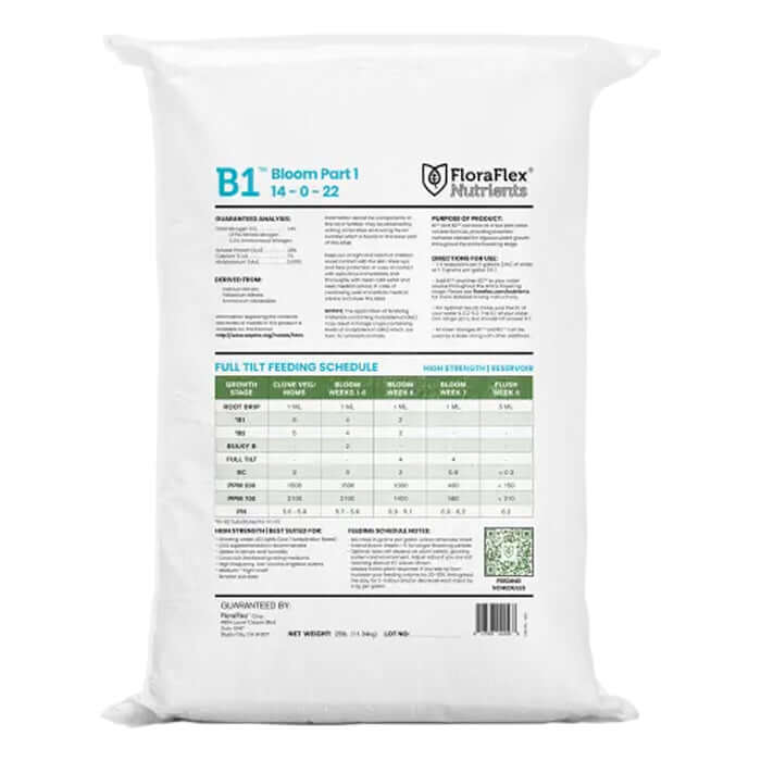 FloraFlex B1 Nutrients - 25 lb Bag product image 2