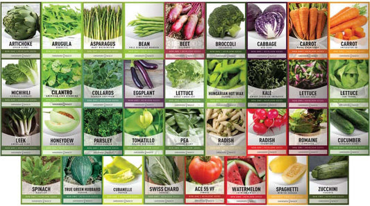 Gardeners Basics Bug Out Bag Seed Kit: 105 Varieties of Survival Seeds product image 1