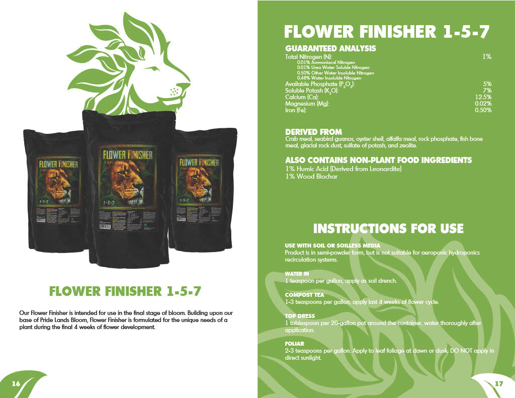 Green Gro Biologicals Flower Finisher 5lb product image 2