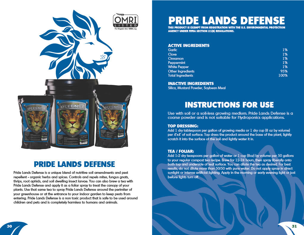Green Gro Biologicals Pride Lands Defense 25lb product image 2