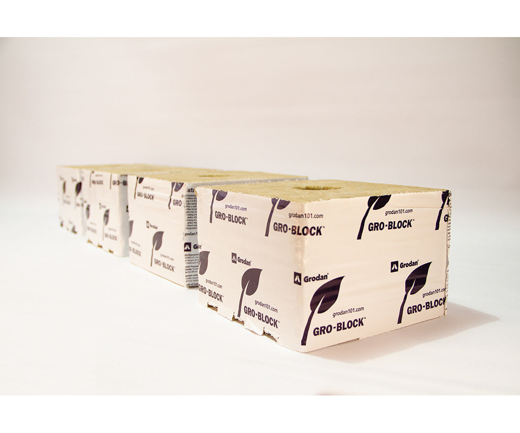 Grodan Improved Gro-Block Jumbo 6" x 6" x 4" Case of 64 product image 2