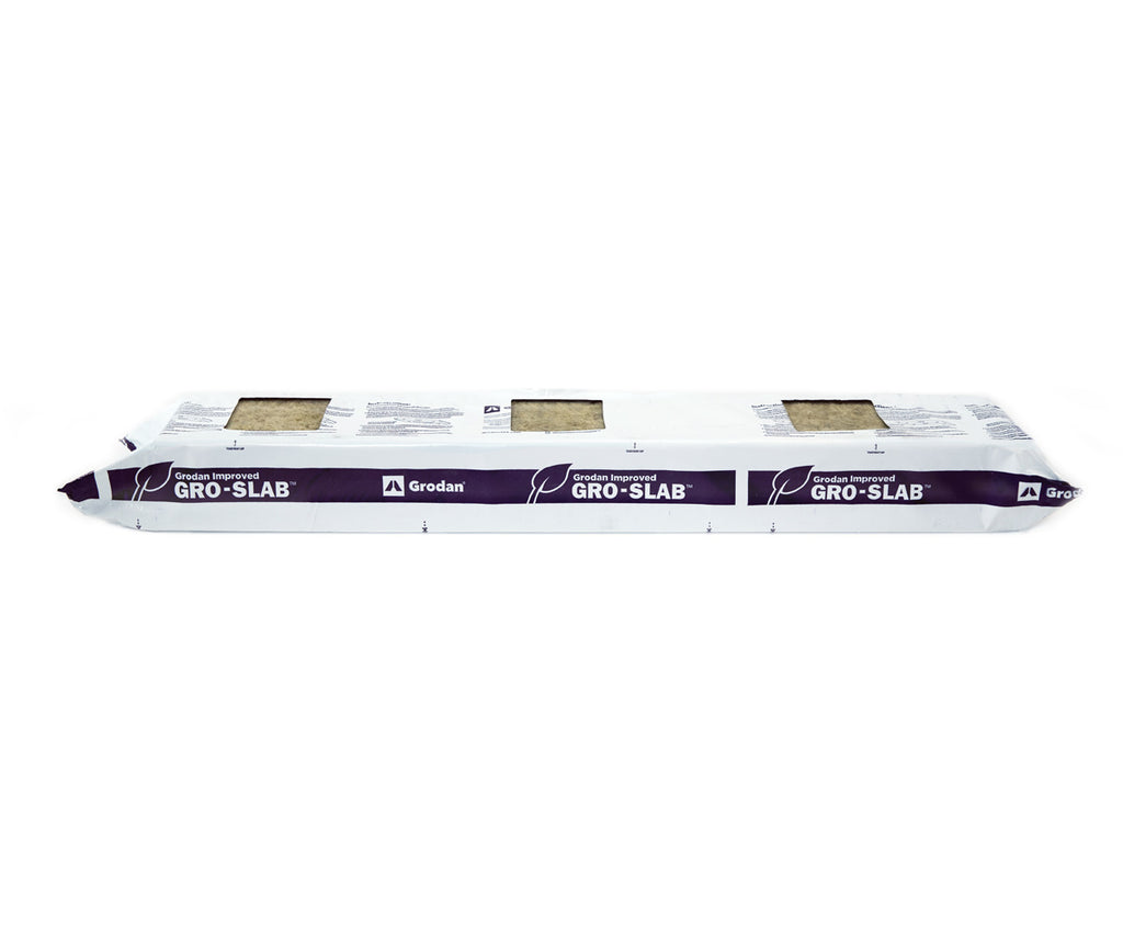 Grodan Improved Gro-Slab 36 x 6 x 4 w/ three 4 x 4 pre-cut holes product image 1