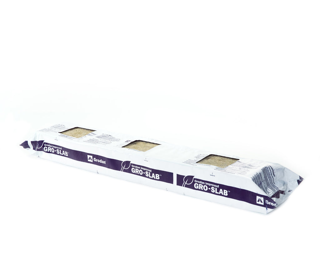 Grodan Improved Gro-Slab 36 x 6 x 4 w/ three 4 x 4 pre-cut holes product image 2
