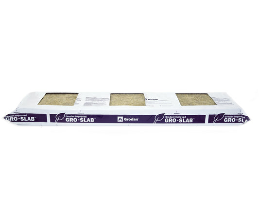 Grodan Improved Gro-Slab 36 x 8 x 3 w/ three 6 x 6 pre-cut holes product image 1