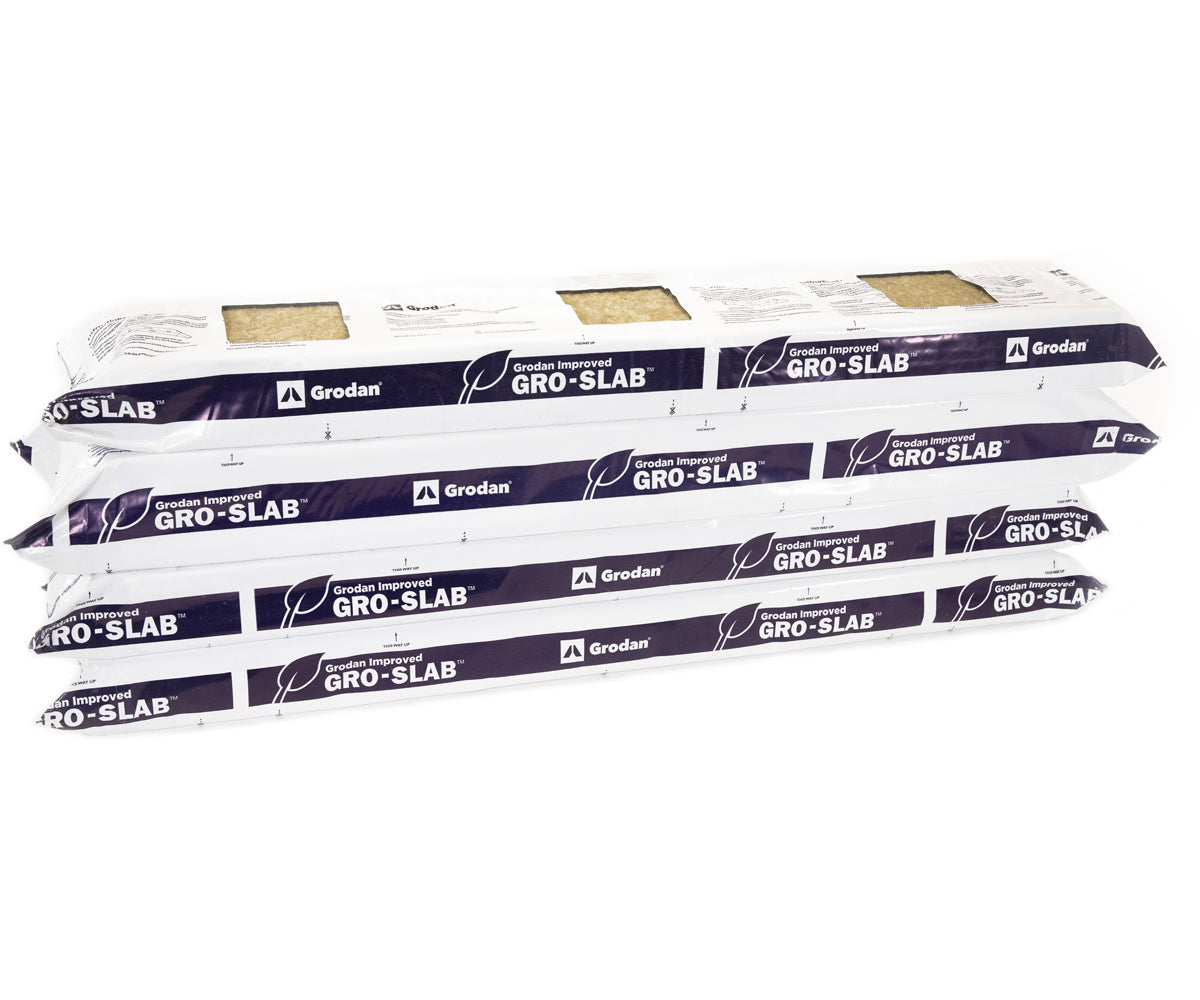 Grodan Improved Gro-Slab 36 x 8 x 3 w/ three 6 x 6 pre-cut holes product image 3