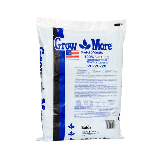 Grow More Water Soluble 20-20-20 25 lbs product image 1
