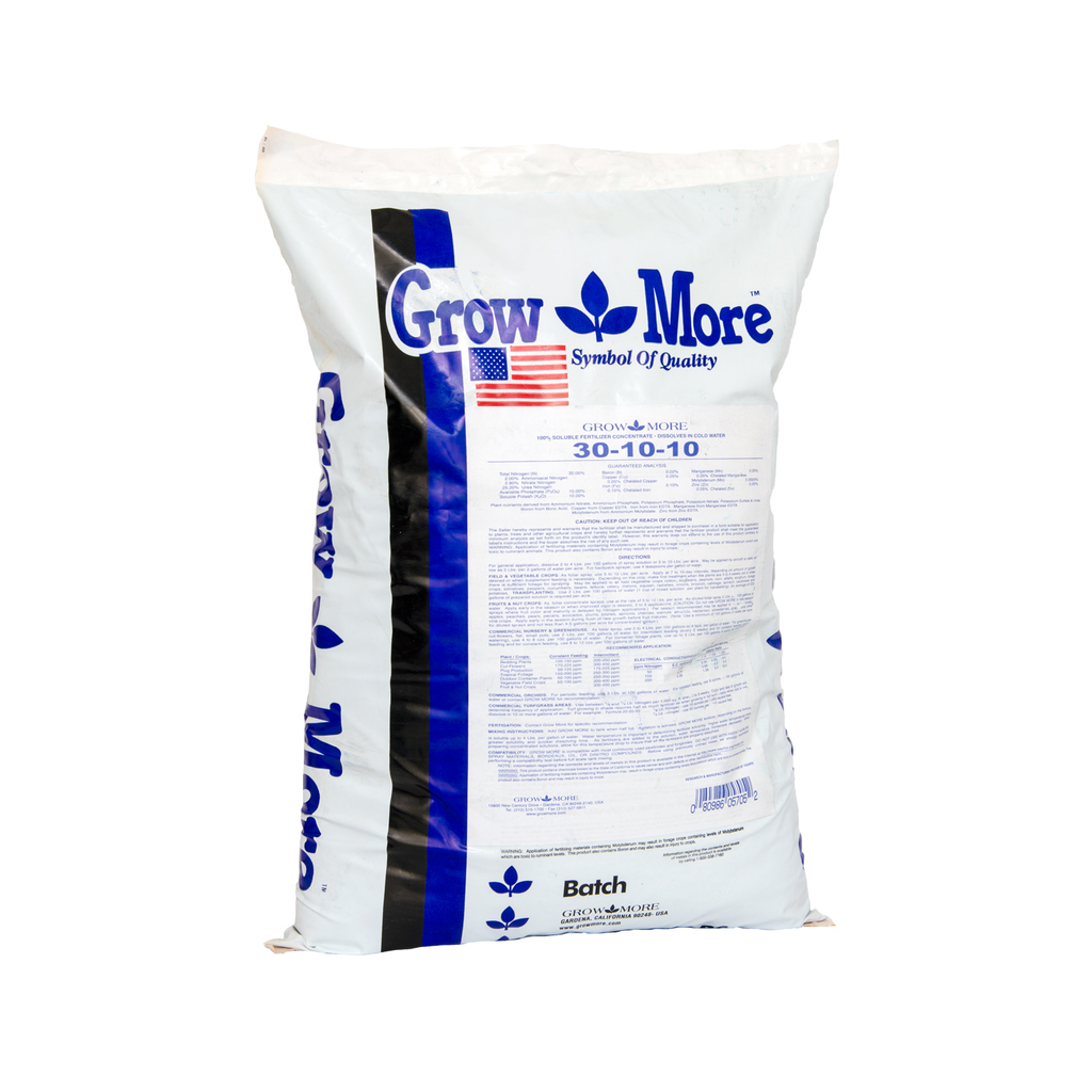 Grow More Water Soluble 30-10-10 25 lbs product image 1