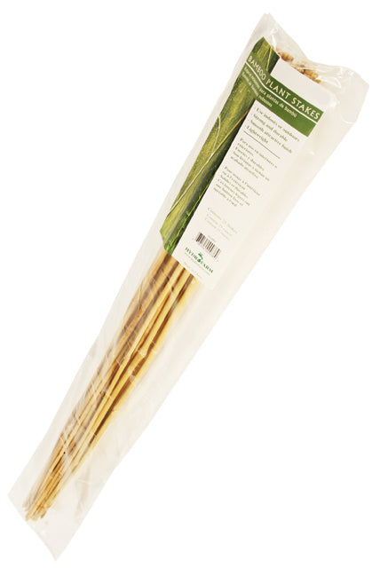 GROW!T 8' Bamboo Stakes Natural pack of 25 product image 2
