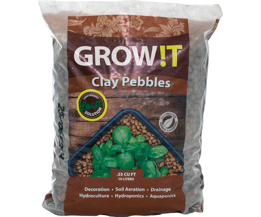 GROW!T Clay Pebbles 10 L Growing Media product image 1