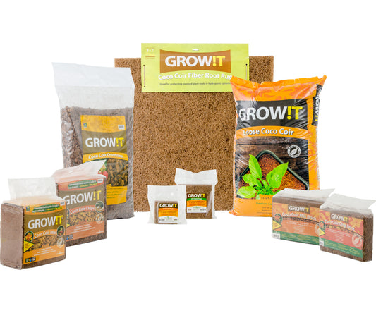GROW!T Coco Caps 4" pack of 10 product image 1