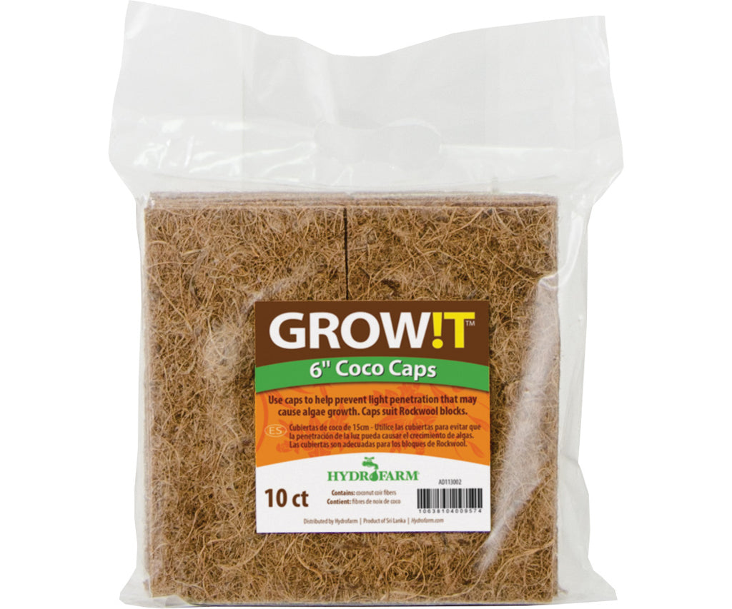 GROW!T Coco Caps 6" pack of 10 product image 1