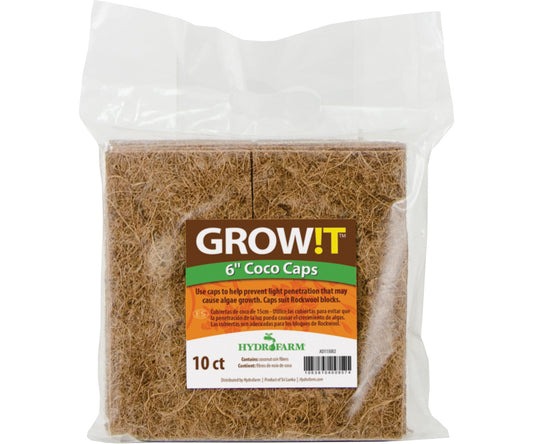 GROW!T Coco Caps 6" pack of 10 product image 1