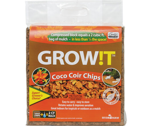 GROW!T Coco Coir Chips Block Growing Media product image 1