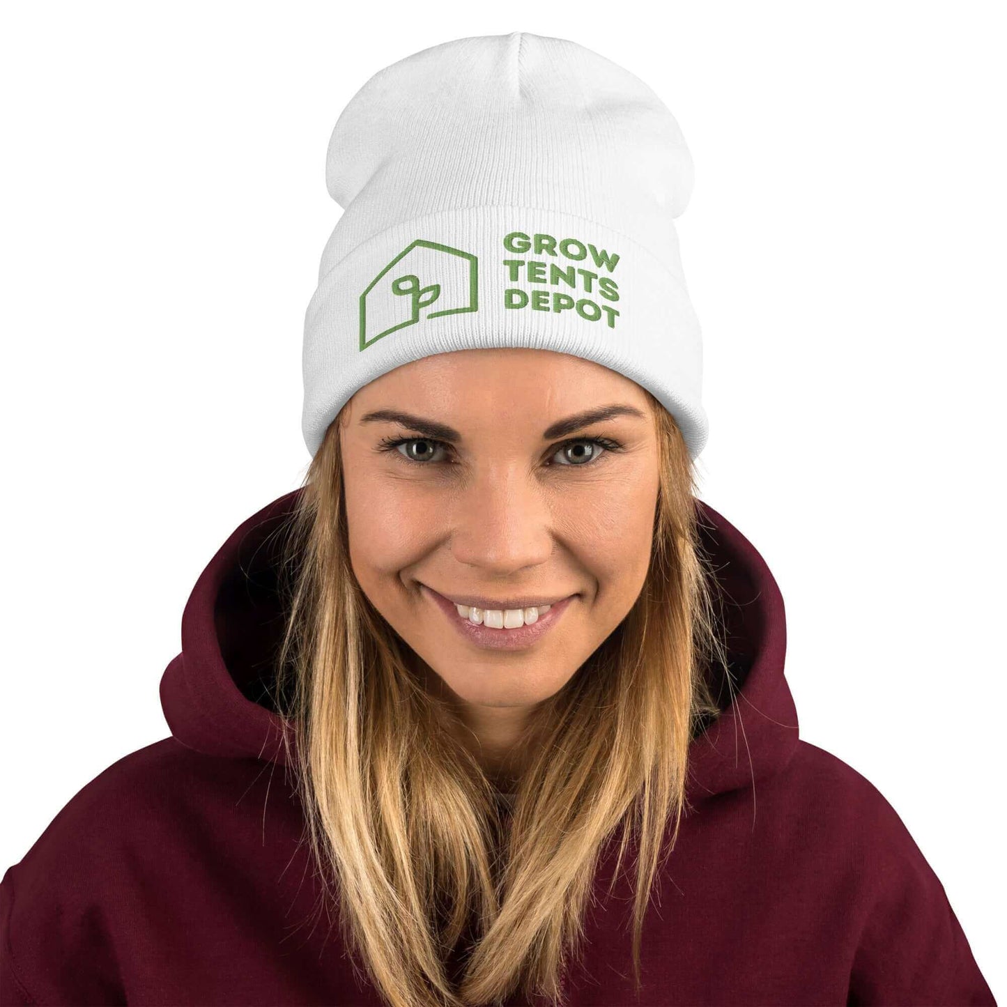 Grow Tents Depot Embroidered Beanie | 4655908_4525 | Grow Tents Depot | Apparel |