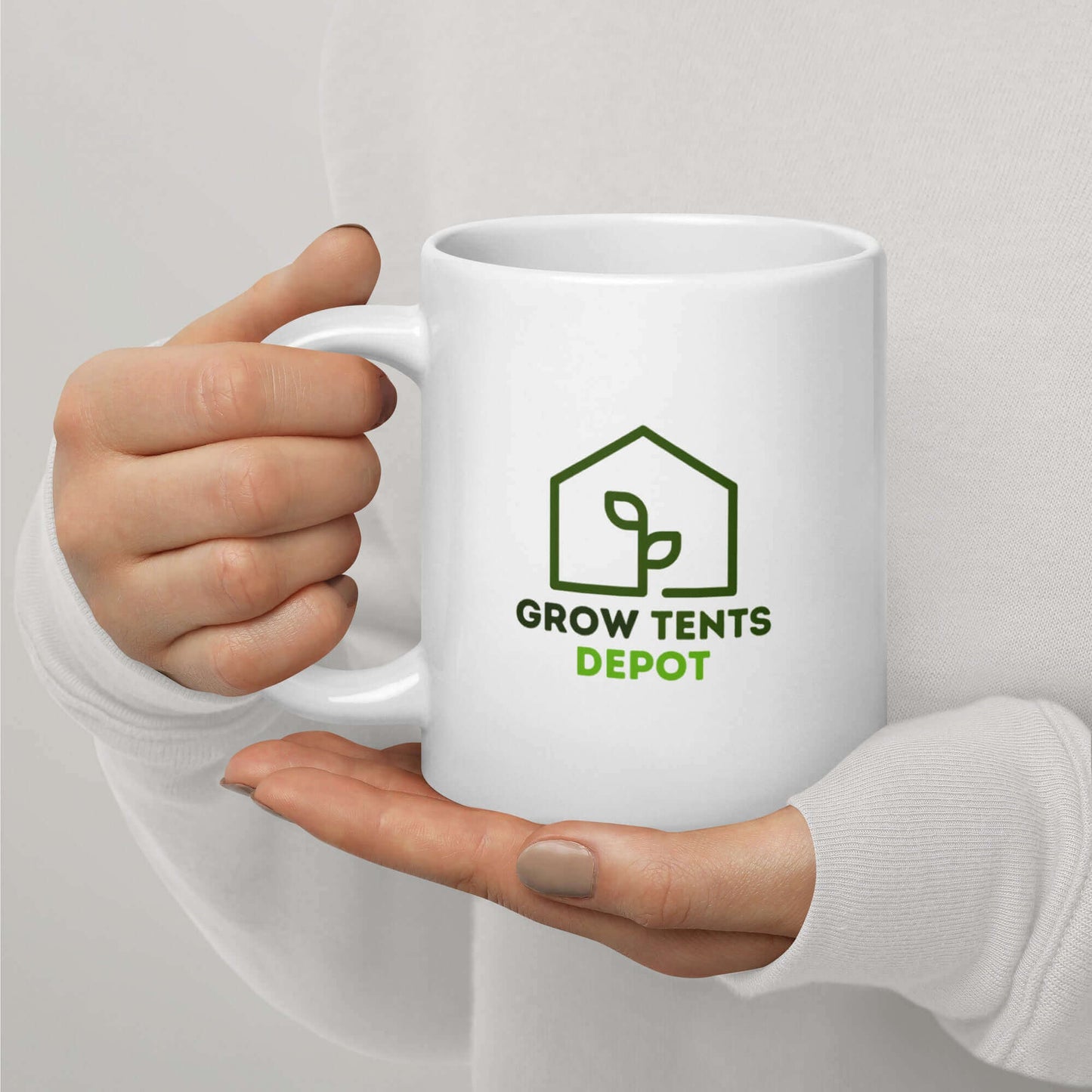 Grow Tents Depot White 20 Oz Mug product image 1