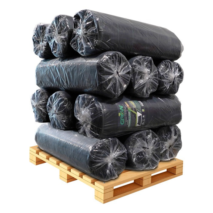 Grow1 3'x300' – Black Landscape Ground Cover Weed Mat Barrier product image 4