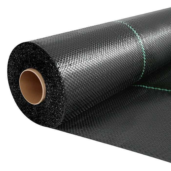Grow1 6'x300' – Black Landscape Ground Cover Weed Mat Barrier product image 2