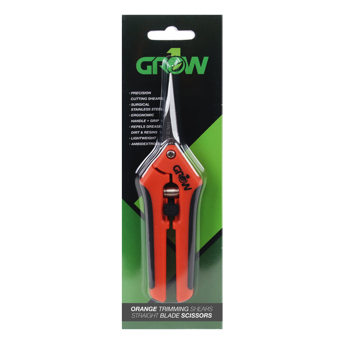 Grow1 Orange Trimming Shears Curved Blade Scissors INCORRECT PACKAGING product image 2