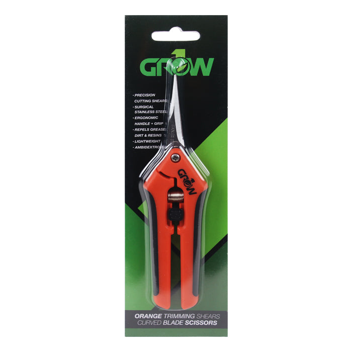 Grow1 Orange Trimming Shears Straight Blade Scissors INCORRECT product image 2