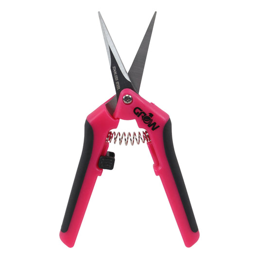 Grow1 Pink Trimming Shears Curved Blade Scissors product image 1
