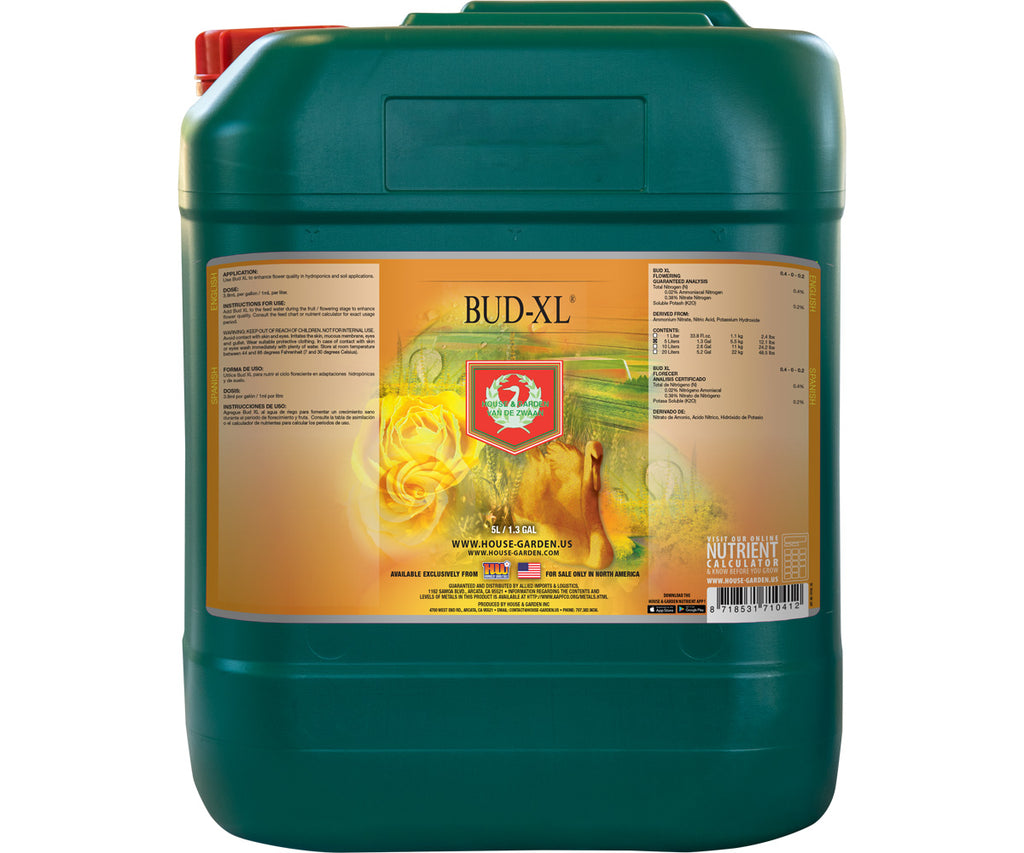 House & Garden Bud-XL 5 L Nutrients & Additives product image 1