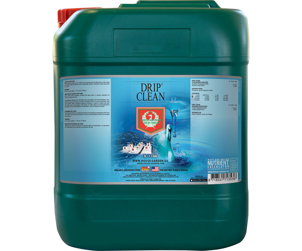 House & Garden Drip Clean 5 L Nutrients & Additives product image 1