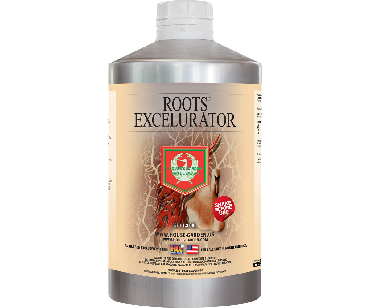 House & Garden Roots Excelurator (silver bottle) 5 L product image 1