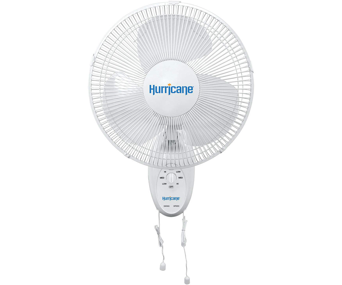 Hurricane Supreme Oscillating Wall Mount Fan 16" product image 1
