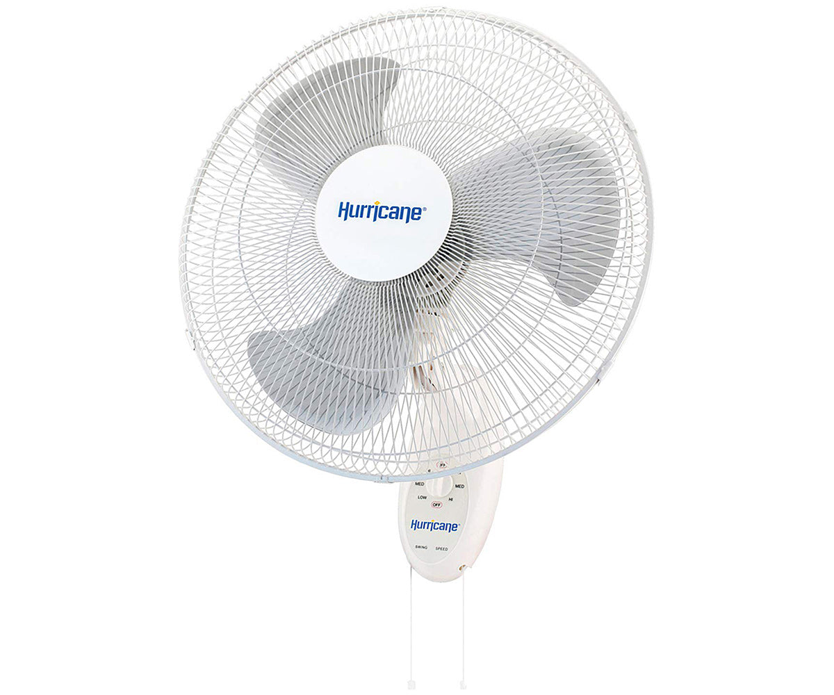 Hurricane Supreme Oscillating Wall Mount Fan 18" product image 1