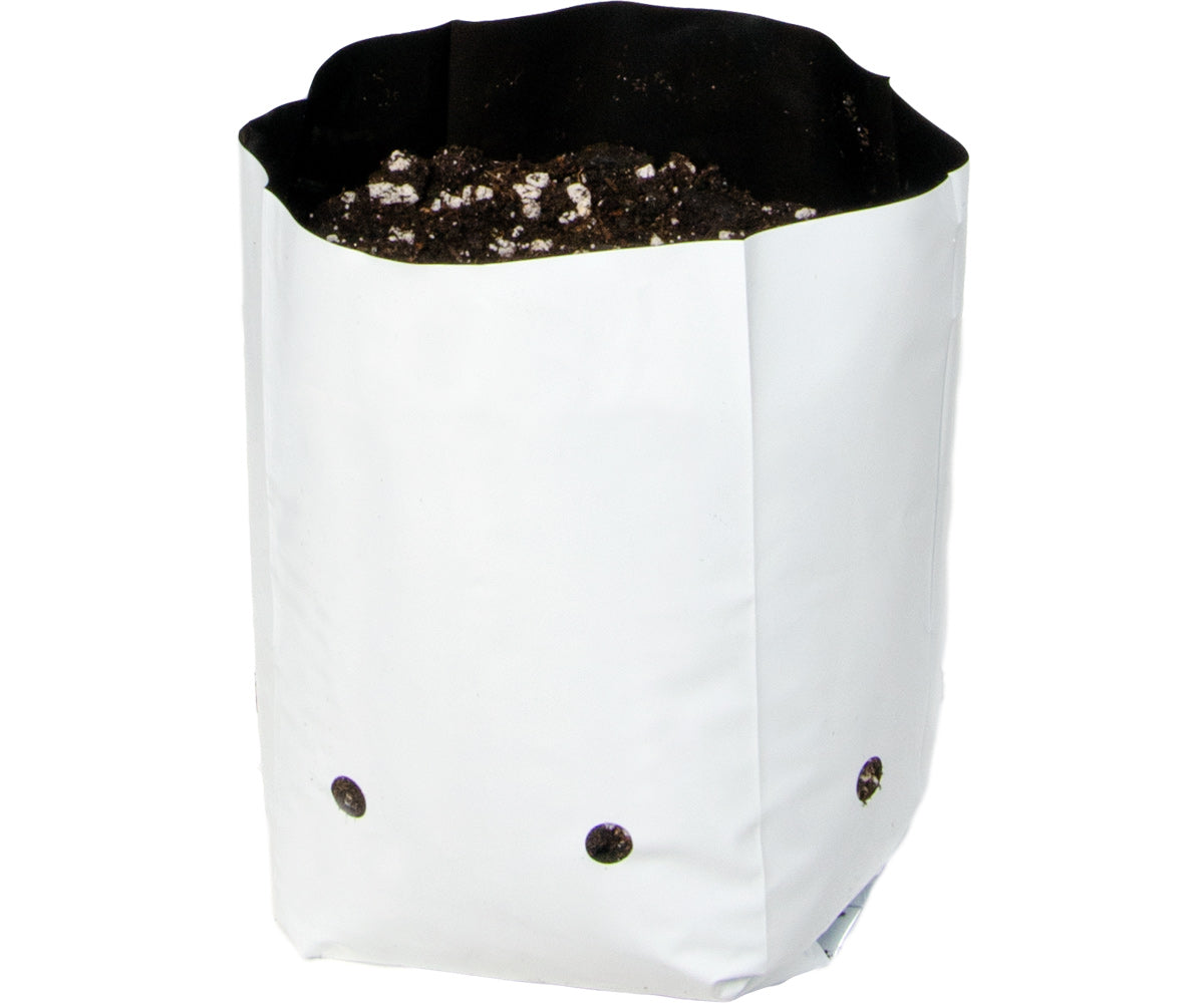 Hydrofarm Black & White Grow Bag 1/2 gal (34 packs of 30) product image 1