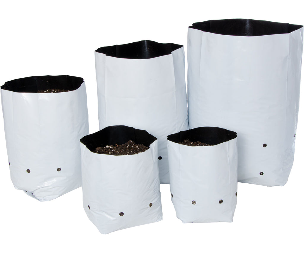 Hydrofarm Black & White Grow Bag 1/2 gal (34 packs of 30) product image 2