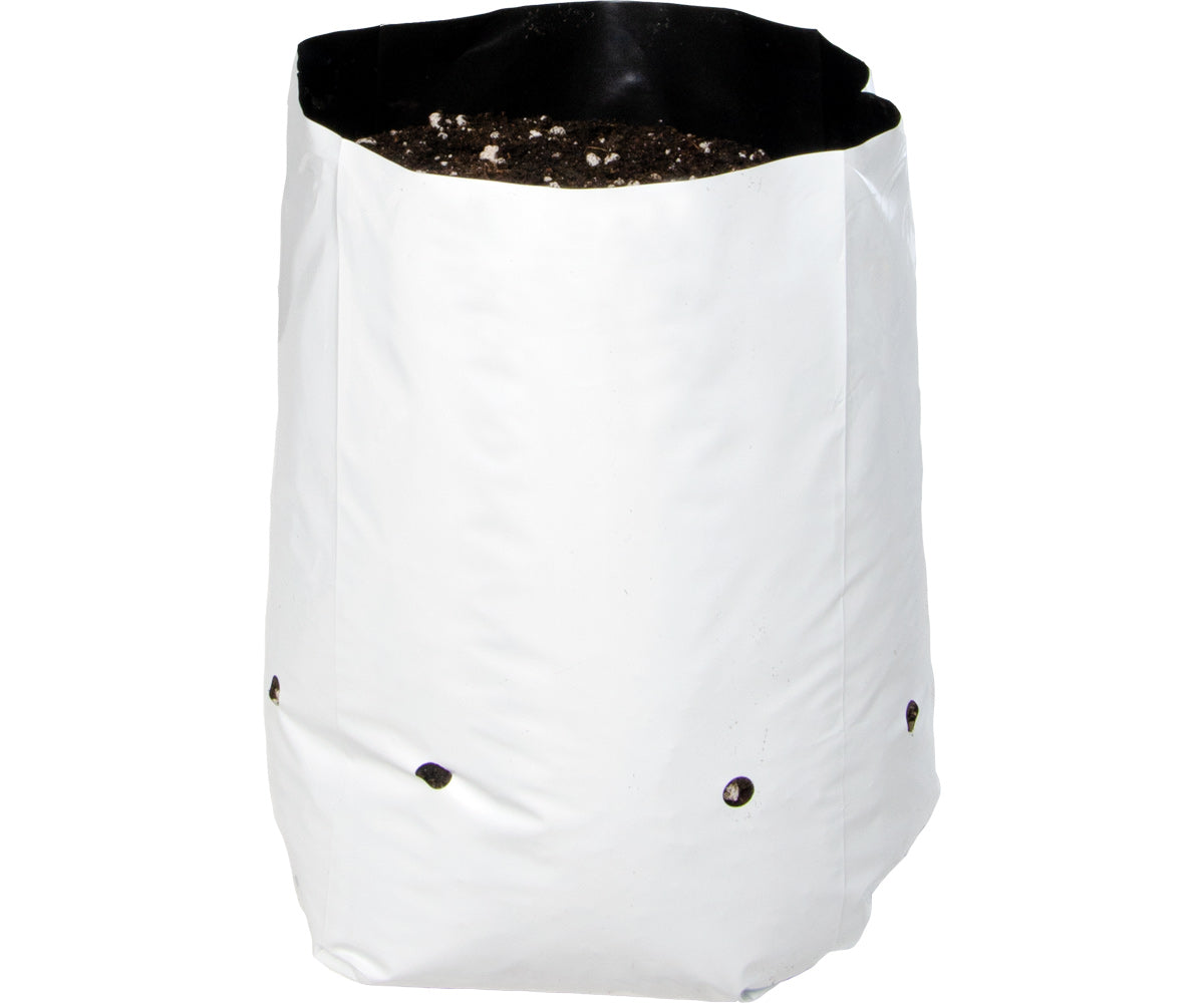 Hydrofarm Black & White Grow Bag 2 gal (20 packs of 25) product image 1